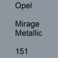 Preview: Opel, Mirage Metallic, 151.